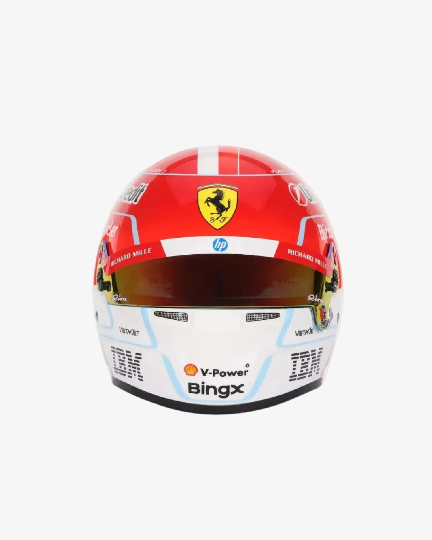 MINI LECLERC REPLICA 2026 HELMET IN 1:2 SCALE