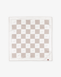 CHESSBOARD SILK BANDANA