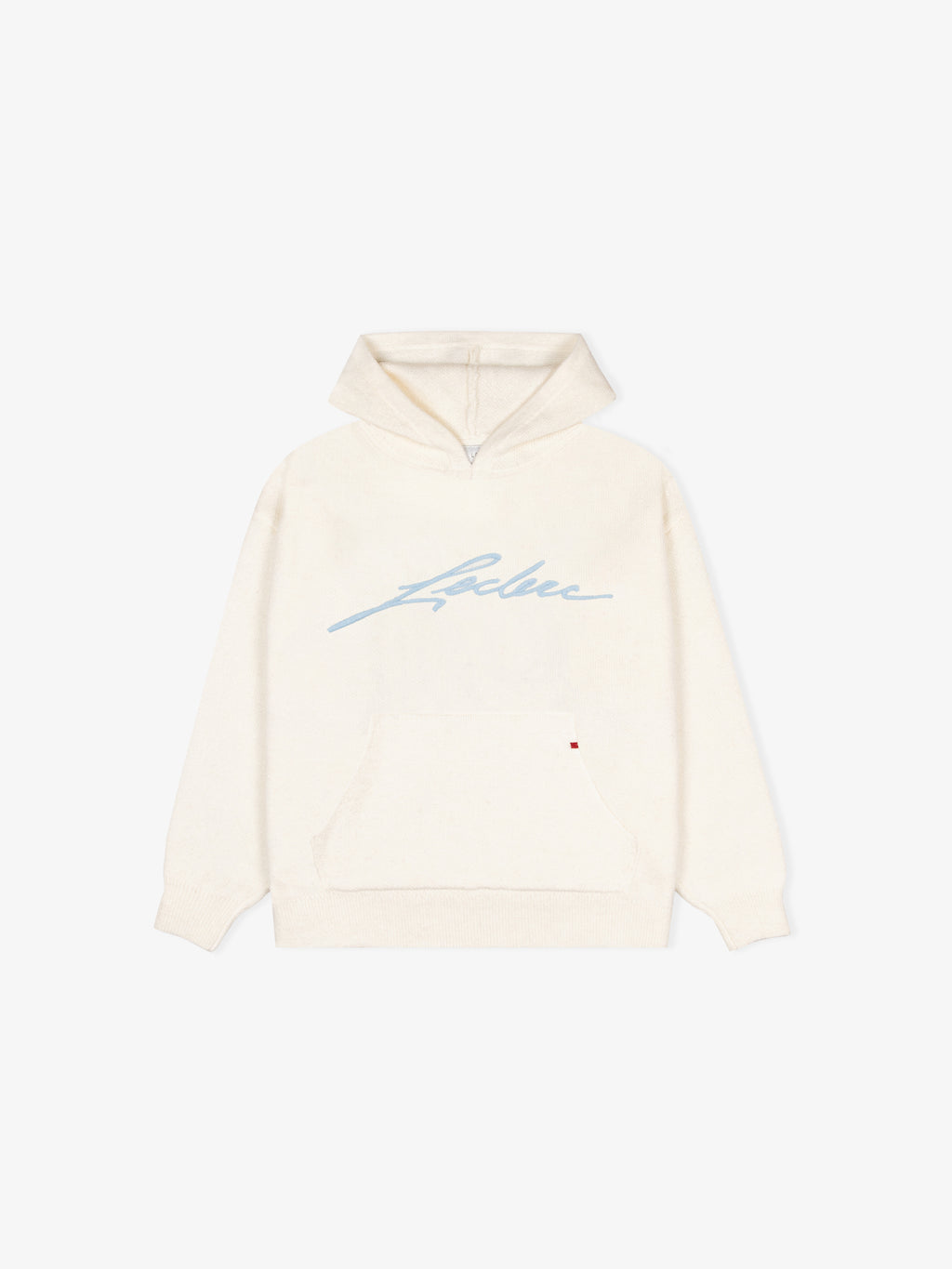 SIGNATURE KNIT HOODIE BONE