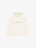 SIGNATURE KNIT HOODIE BONE