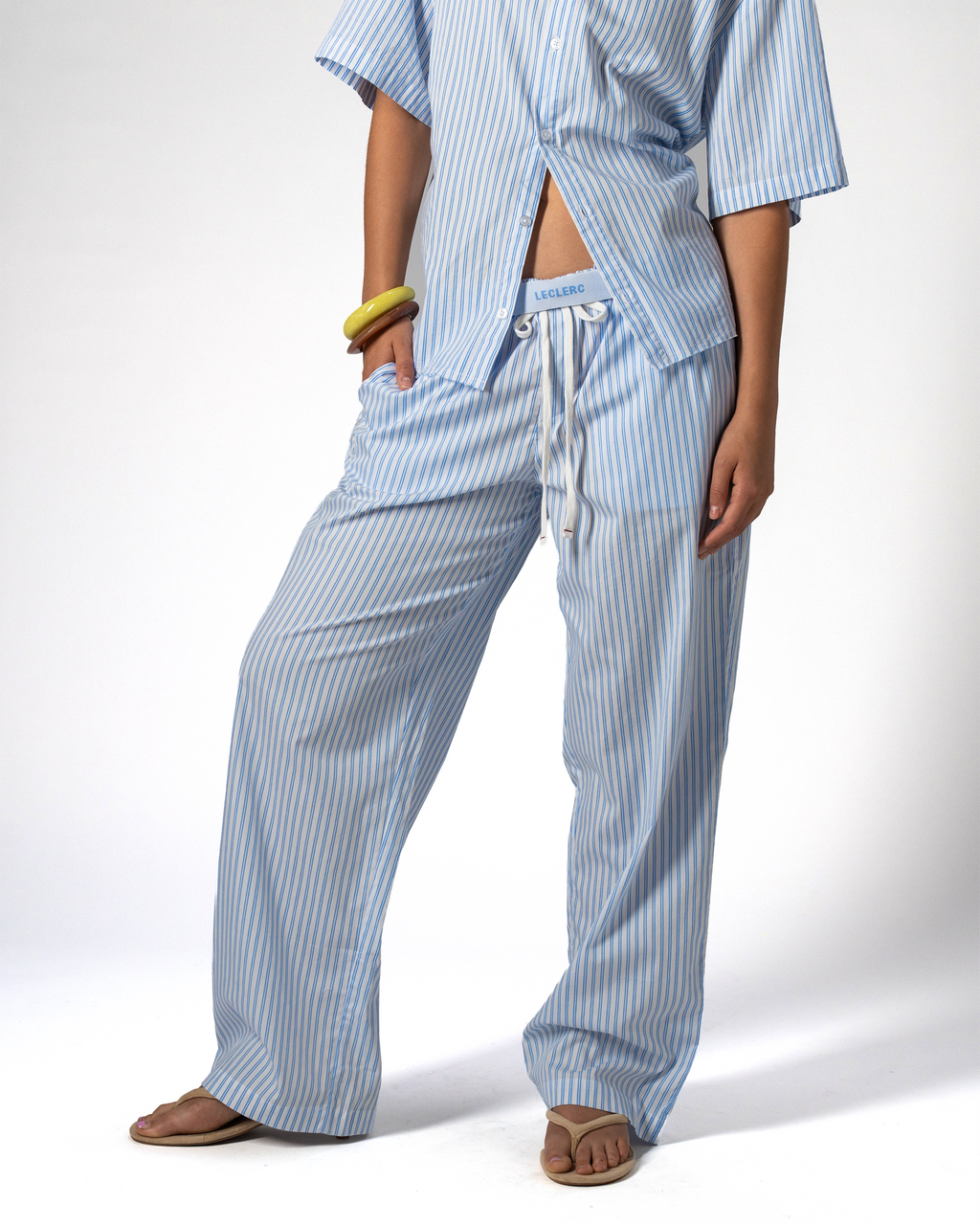 STRIPED RESORT PANTS
