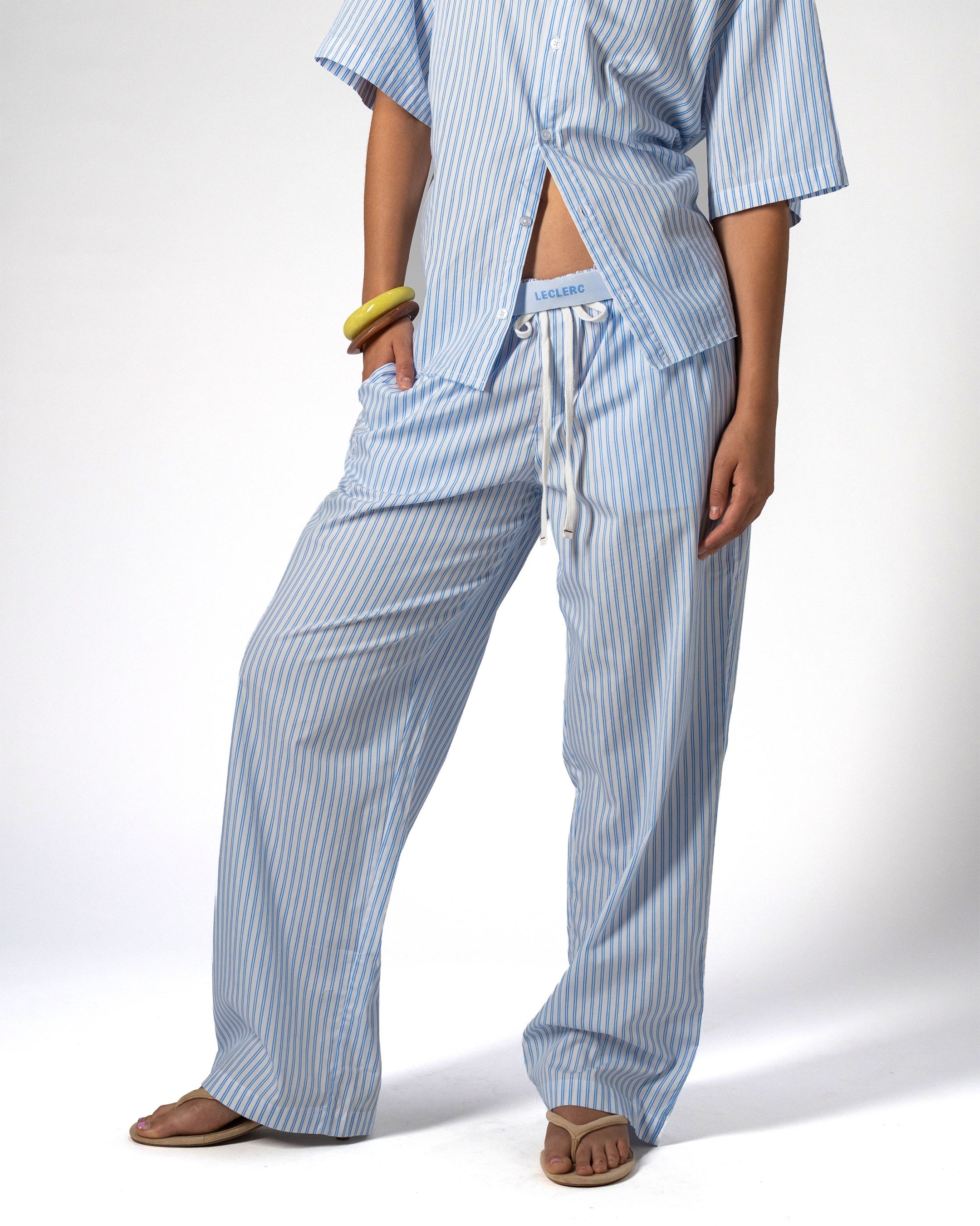 STRIPED RESORT PANTS