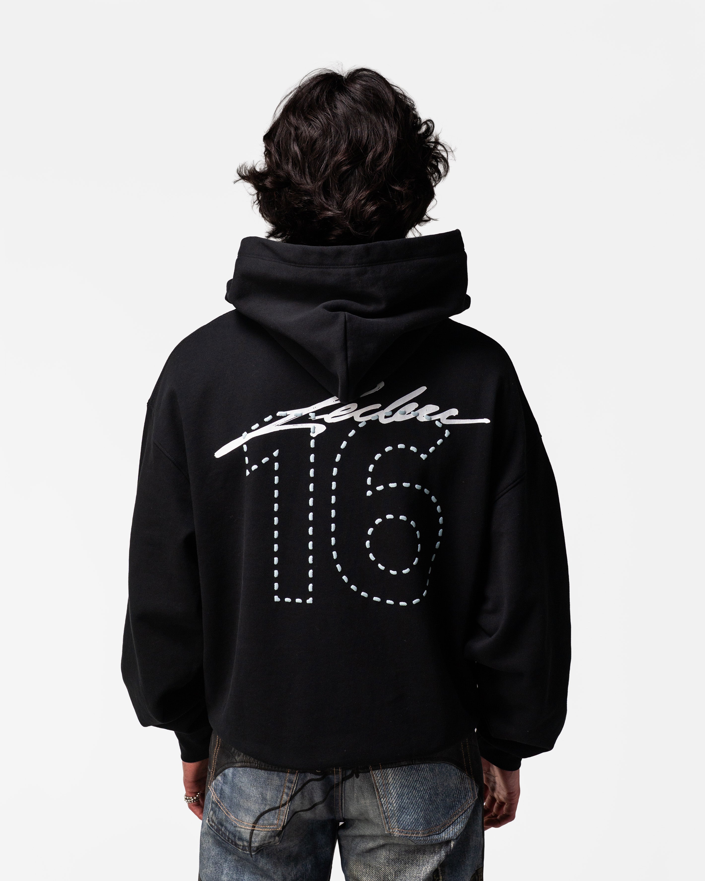 SIGNATURE HOODIE BLACK – Charles Leclerc Store