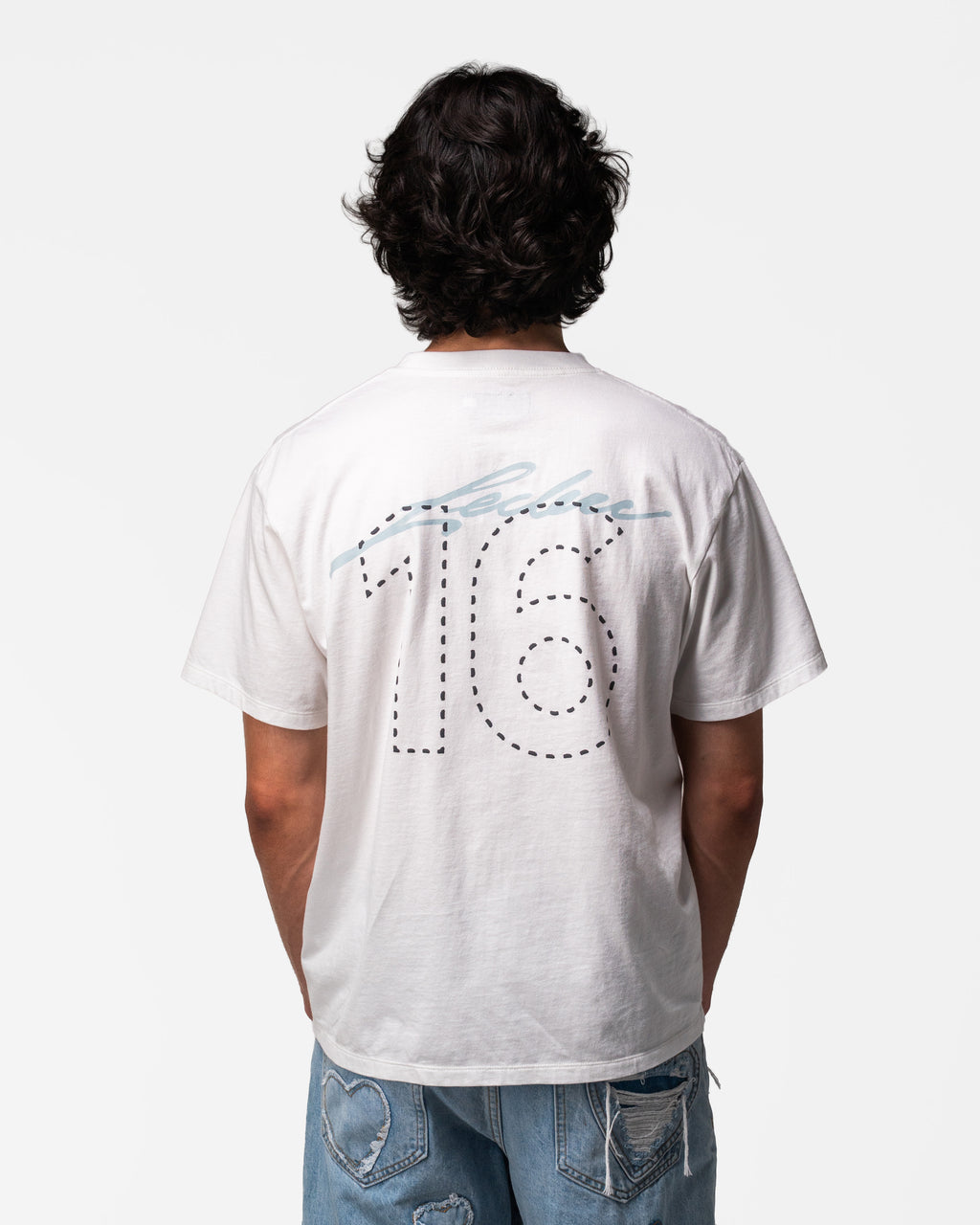 SIGNATURE TEE WHITE