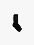TONAL BLACK SOCKS