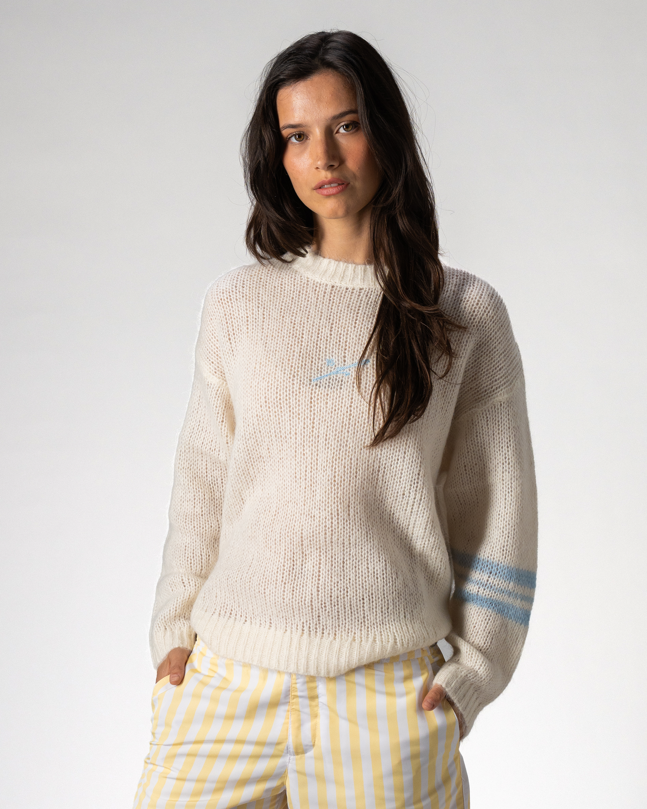 LOOSE GAUGE KNIT SWEATER