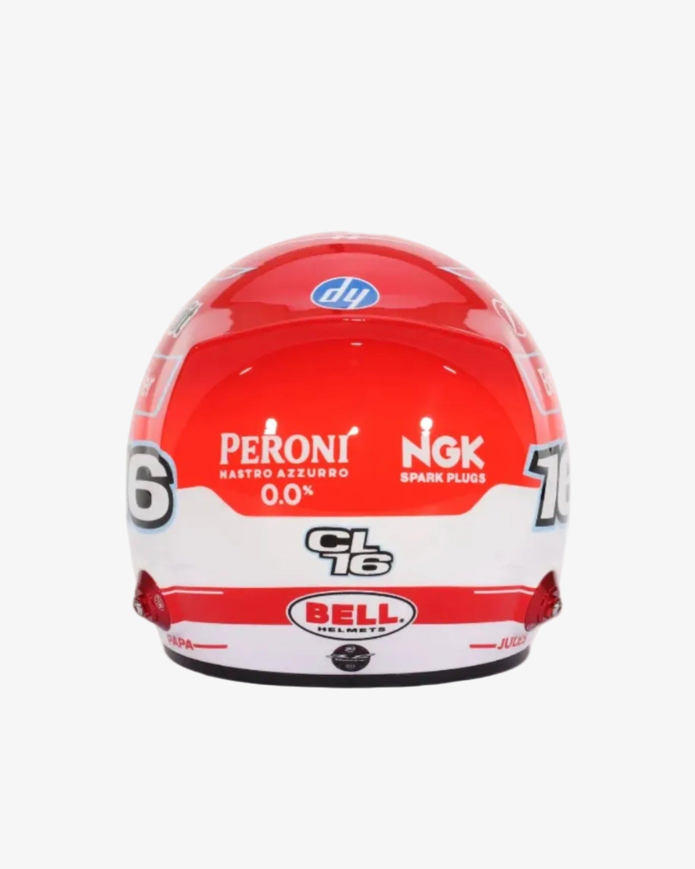 MINI LECLERC REPLICA 2026 HELMET IN 1:2 SCALE – Charles Leclerc Store